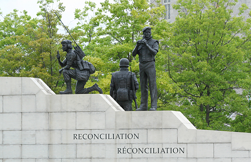 Reconciliation, Peacekeeping Monument