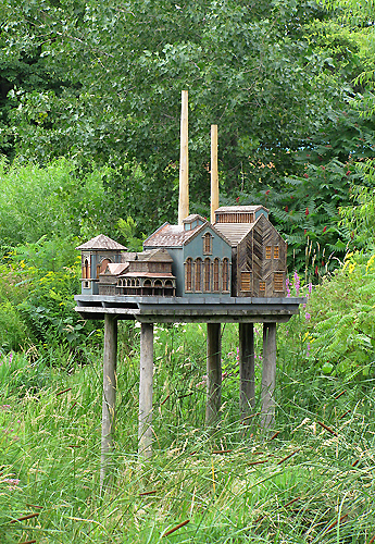 Bird House Sculpture